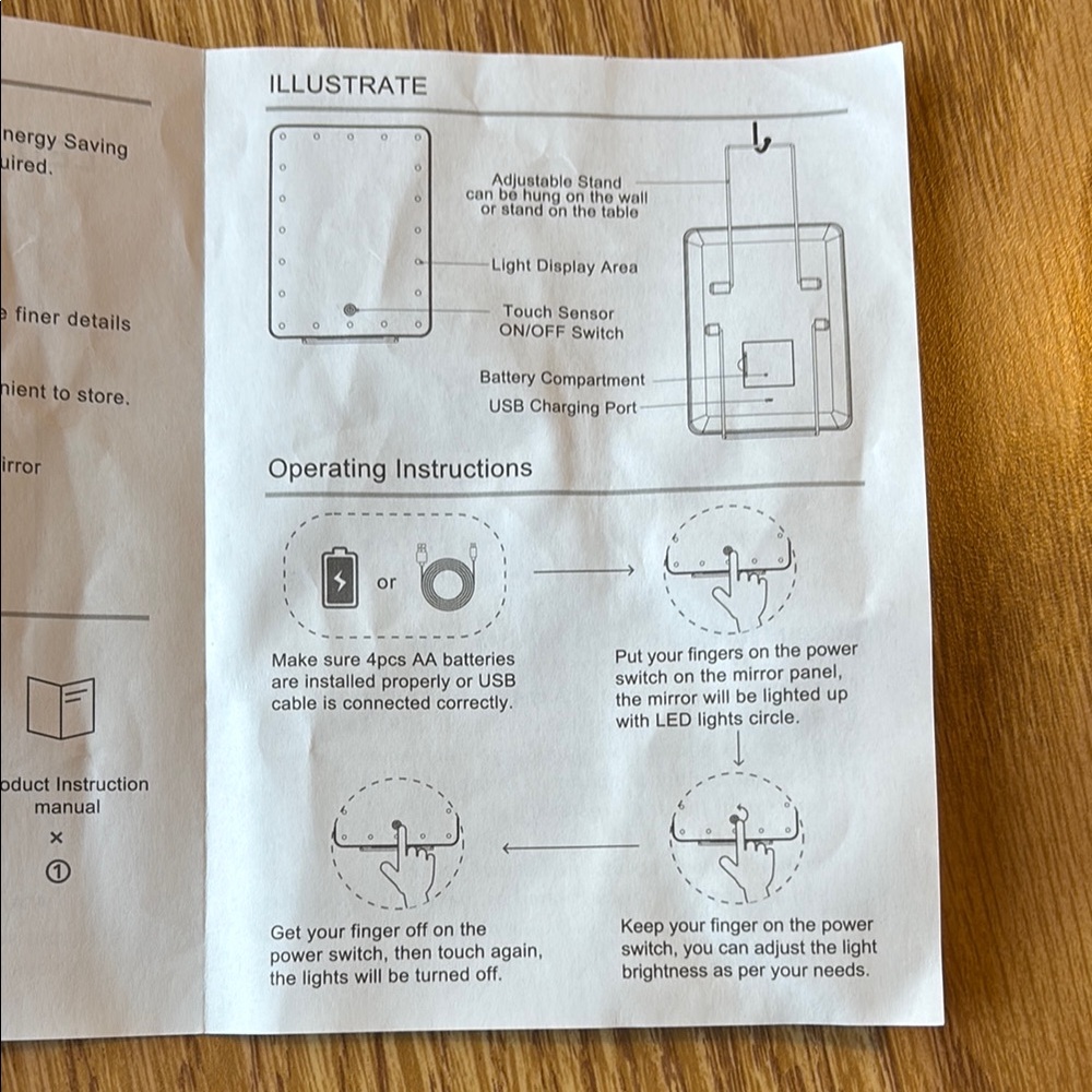 Led Vanity Mirror With Touch Control - image 7